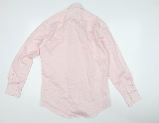 Austin Reed Men's Pink Dress Shirt 15.5 Regular Fit