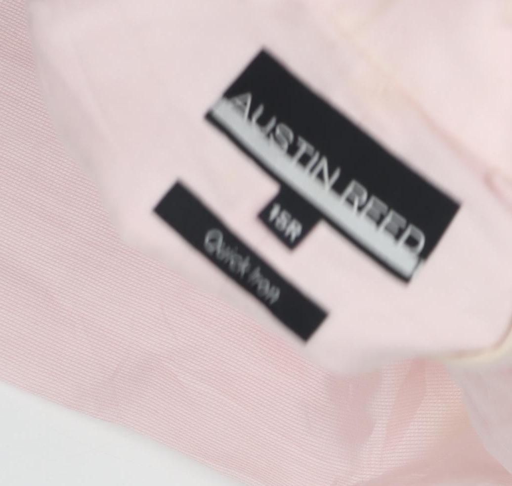 Austin Reed Men's Pink Dress Shirt 15.5 Regular Fit