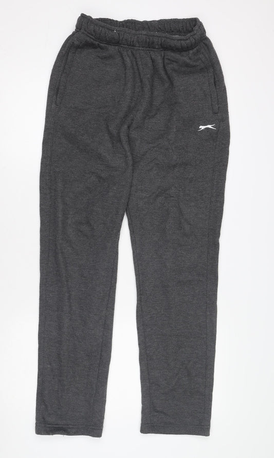 Slazenger Men's Grey Jogger Trousers - Medium Size