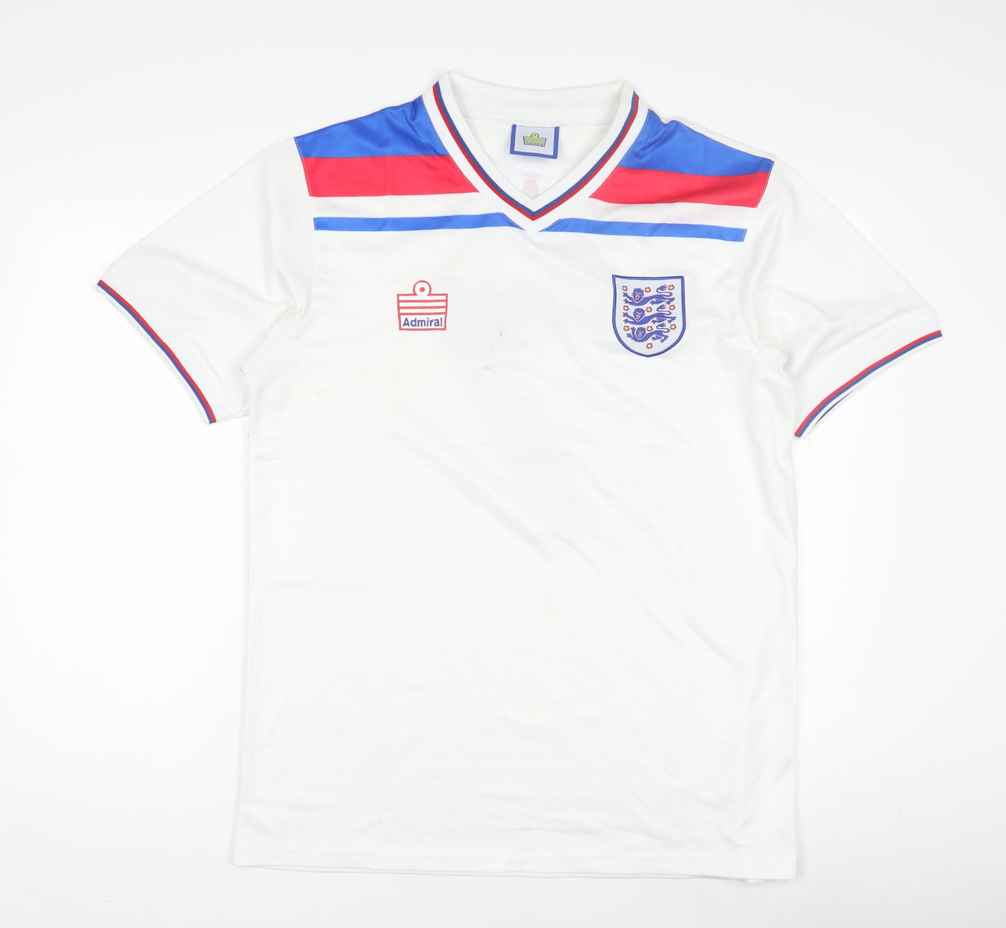 Admiral Men's White Jersey T-Shirt L