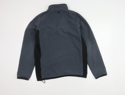 adidas Men's Grey XS 1/2 Zip Sweatshirt