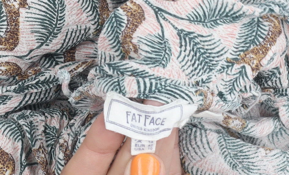 Fat Face Women's Multicoloured Sleeveless Dress