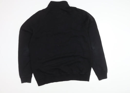 Crew Clothing Co Men's Black XL Zip Sweatshirt