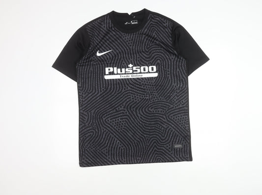 Nike Men's Black Football Jersey Short Sleeve L