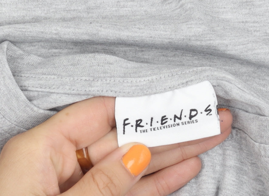 Additional view of George girls’ grey friends t-shirt, size 11-12, years