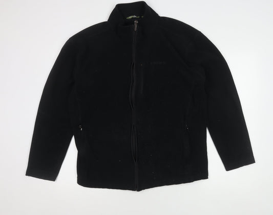 Brasher Men's Black Fleece Hiking Jacket 2XL