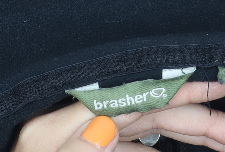 Brasher Men's Black Fleece Hiking Jacket 2XL