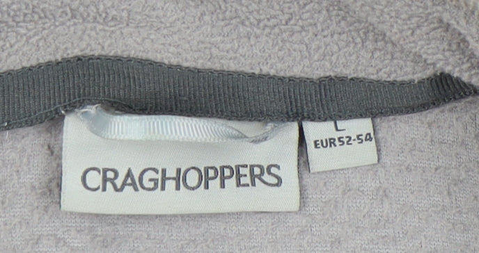 Craghoppers Men's Grey Fleece Jacket L