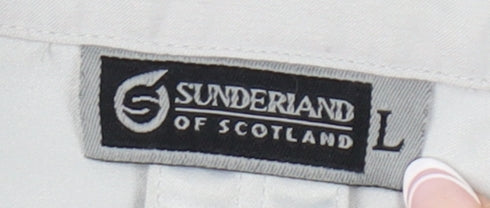 Sunderland Men's Grey Windbreaker Jacket L