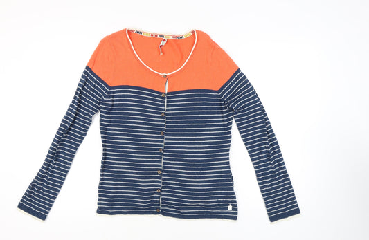 Weird Fish Women's Multicoloured Cardigan Size 18