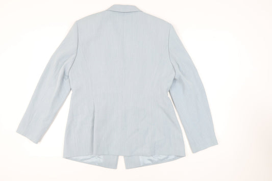 Gerry Weber Women’s Blue Suit Jacket Size 16, Lined, Business Casual