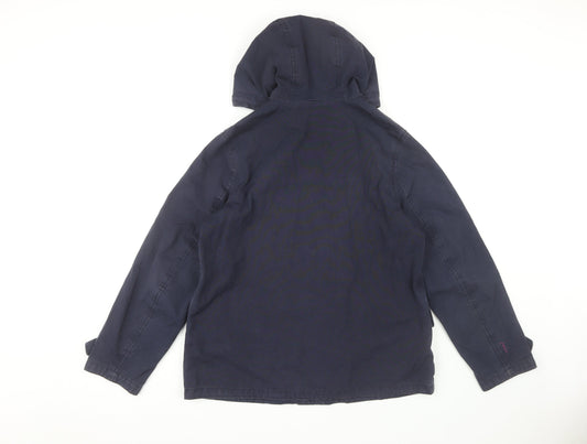 Joules Women's Blue Waterproof Rain Coat Size 12