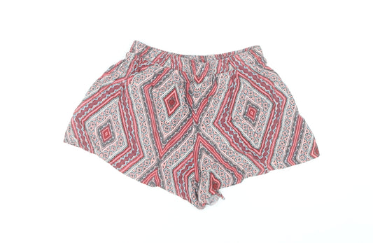 Hollister Women's Geometric Casual Shorts L
