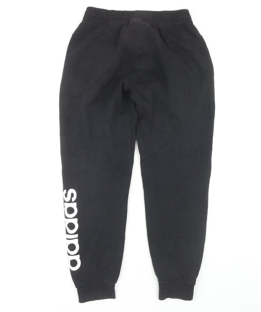 Adidas Women's Black Jogger Trousers, Size S, Casual Fit