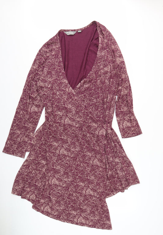 Mountain Warehouse Purple Wrap Dress - Women’s 18