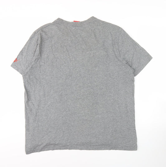Mens UK Size XL PUMA Grey Cotton T-Shirt
