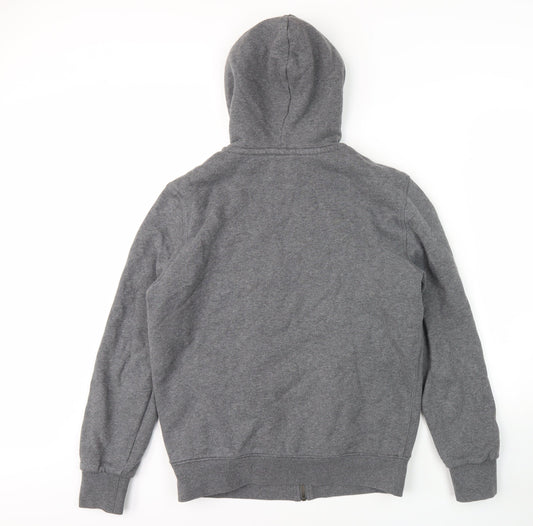 Marks and Spencer Men's Grey Hooded Jacket, Size S