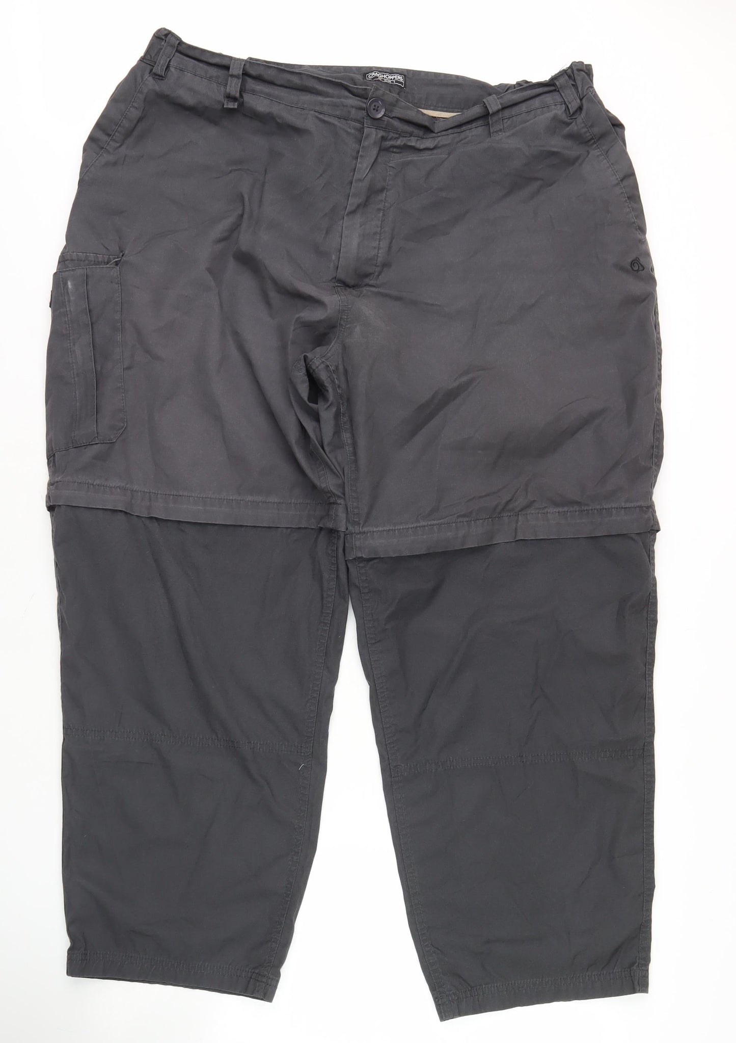 Craghoppers Men's Black Cargo Trousers Size 42