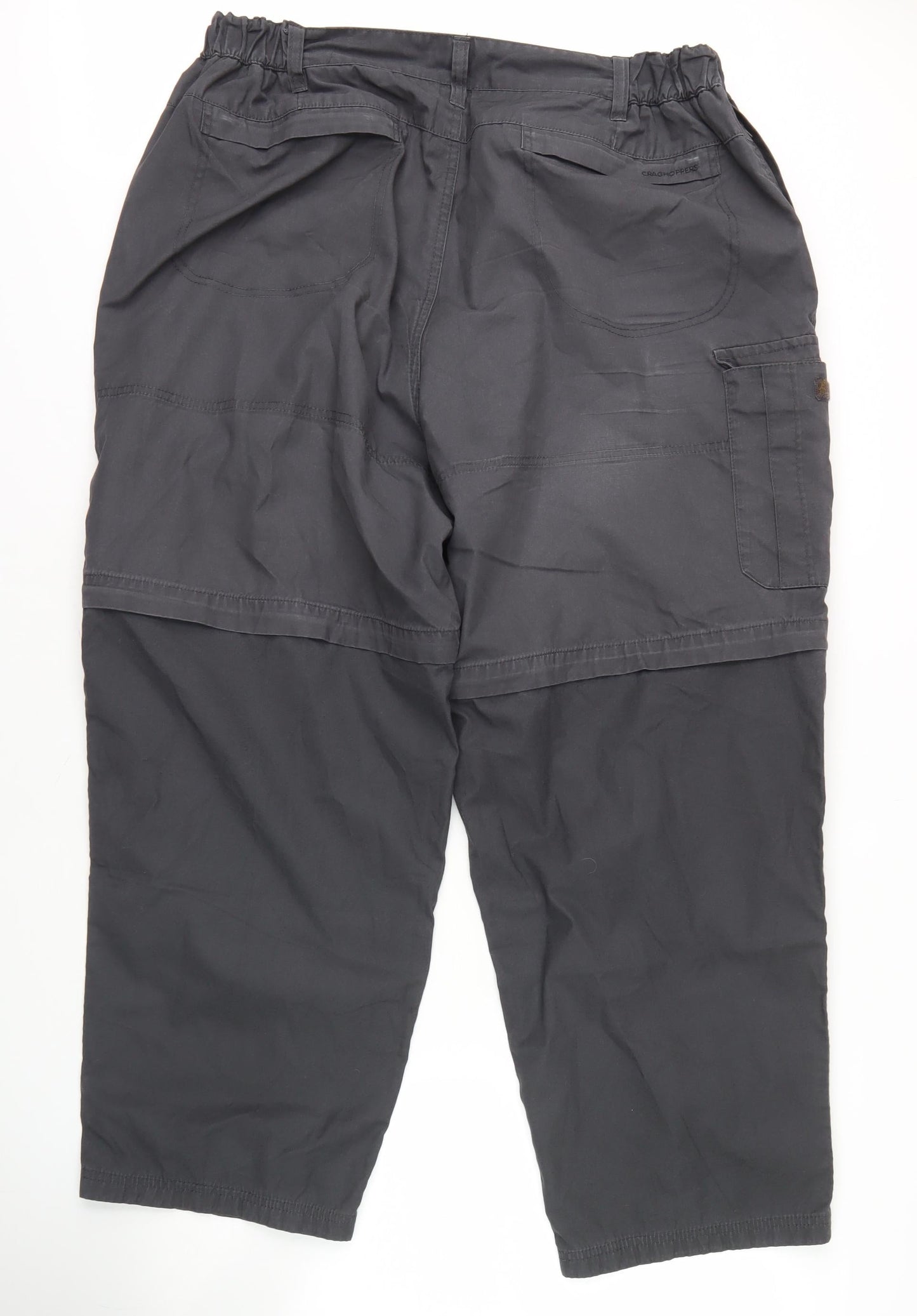 Craghoppers Men's Black Cargo Trousers Size 42