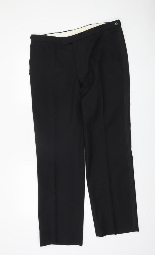 Dunn & Co Men's Black Dress Pants, Size 38