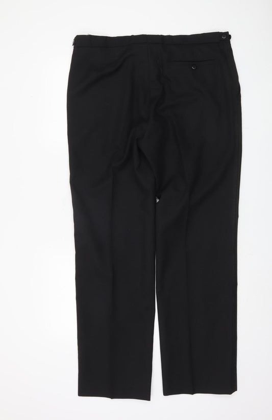 Dunn & Co Men's Black Dress Pants, Size 38
