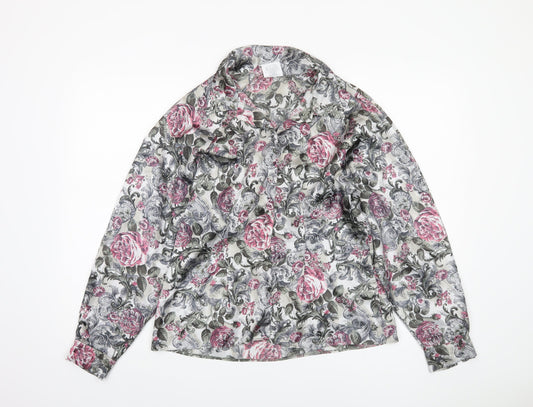 Womens UK Size 12 Alexon Multicoloured Polyester Blouse
