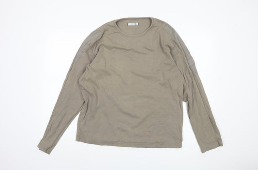 Ted Baker Men’s Beige Long Sleeve T-Shirt, Size L