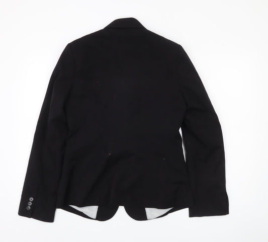 Debenhams Women's Black Blazer Size 12 Business Formal