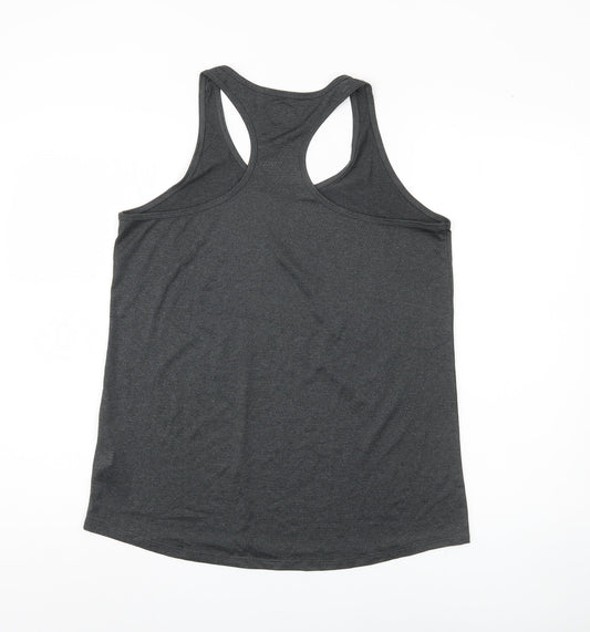 Fila Women's Black Tank Top - Large, Lightweight Polyester