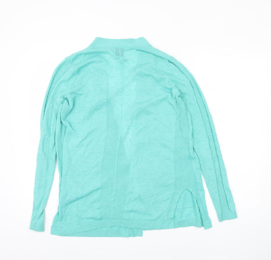 GAP Women's Green XS Open Front Cardigan Long Sleeve Casual