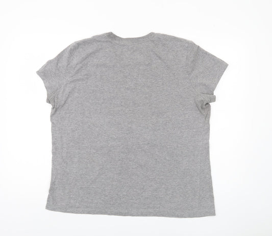 Nike Unisex Grey Crew Neck T-Shirt XL