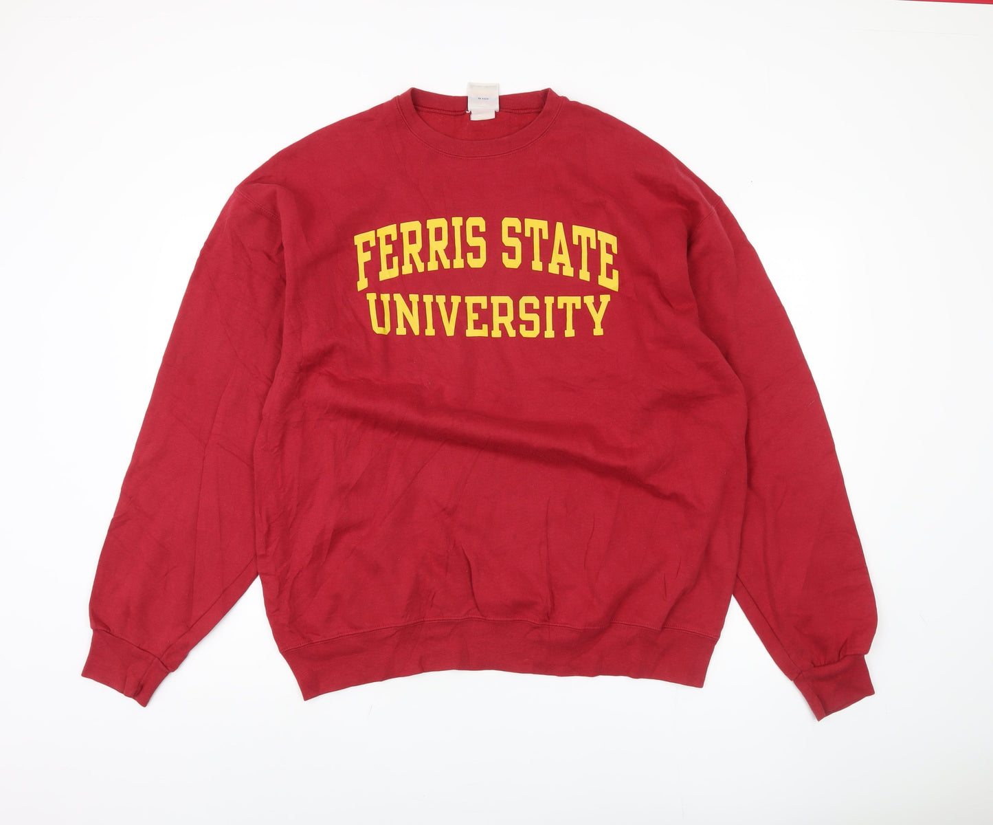 Champion Men's Red XL Crew Neck University Sweatshirt