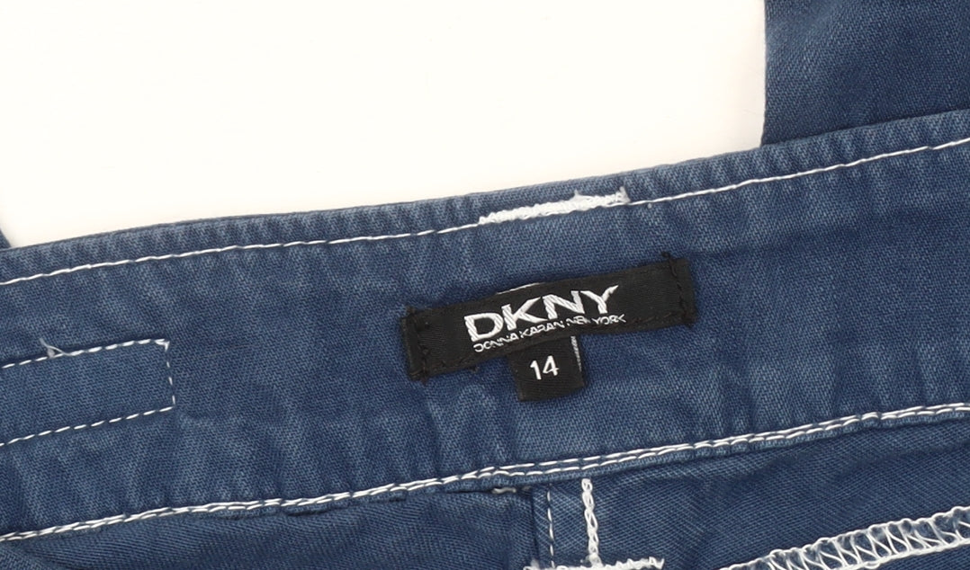 DKNY Women's Blue Jeans, Size 14, Casual Stretch