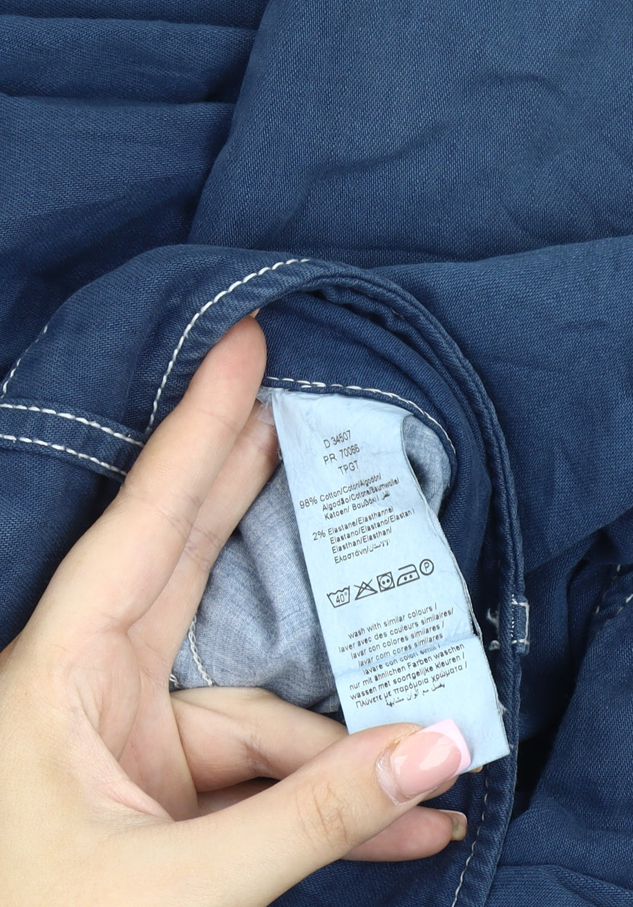 DKNY Women's Blue Jeans, Size 14, Casual Stretch