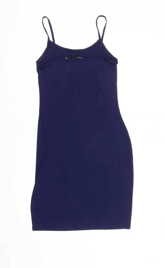 Karen Millen Women’s Blue Slip Dress S