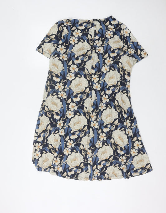 Fat Face Women's Multicoloured Floral Dress Size 12