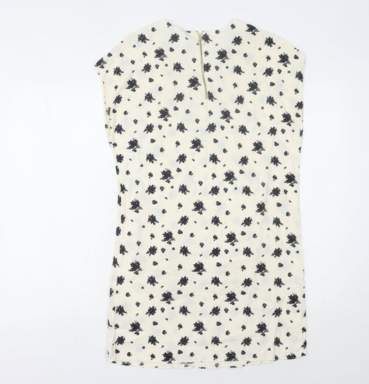 & Other Stories Women’s Ivory Shift Dress Size 6 Floral