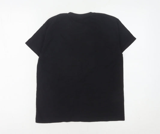 Fruit of the Loom Boys Black T-Shirt 7-8 Years Among Us