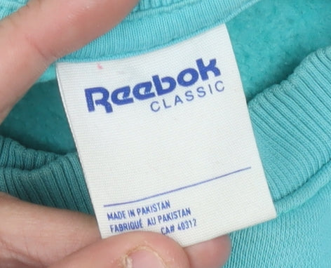 Reebok Blue Men's Medium Pullover Sweatshirt