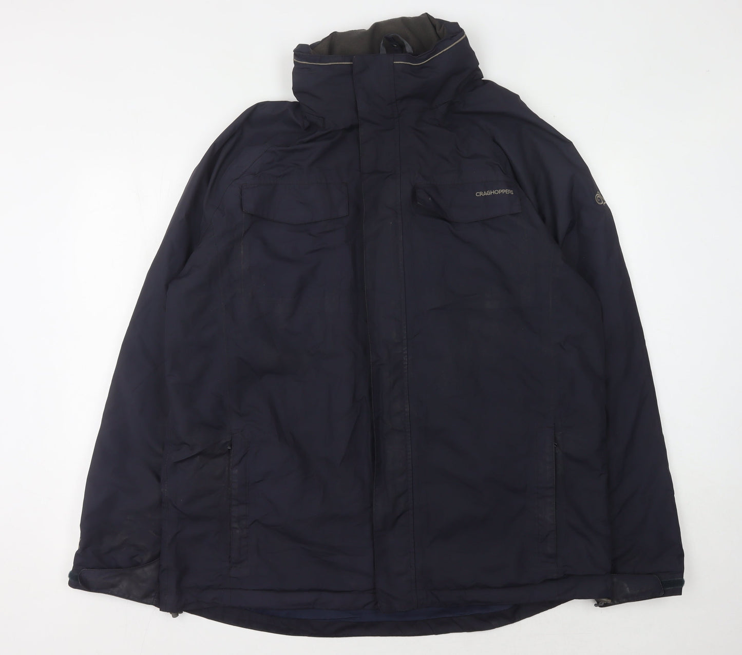 Craghoppers Men's Blue 3-in-1 Jacket XL Waterproof