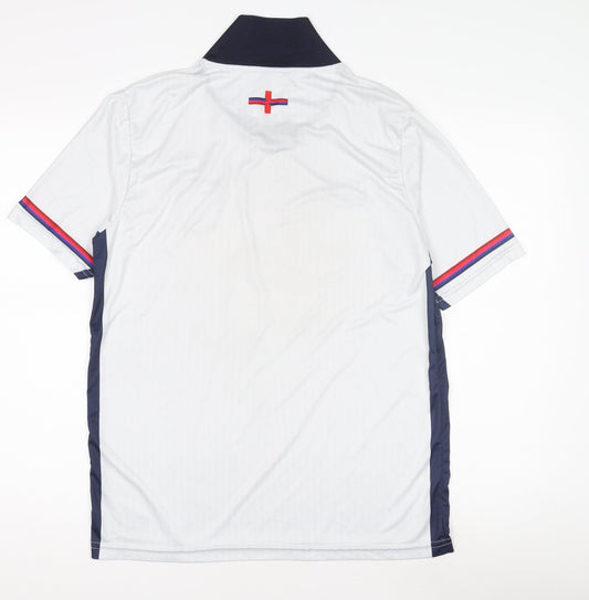 Nike Men's White Football Jersey, Medium, Collared