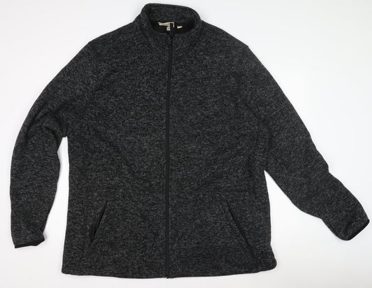 Mountain Warehouse Men's Grey Basic Jacket 4XL