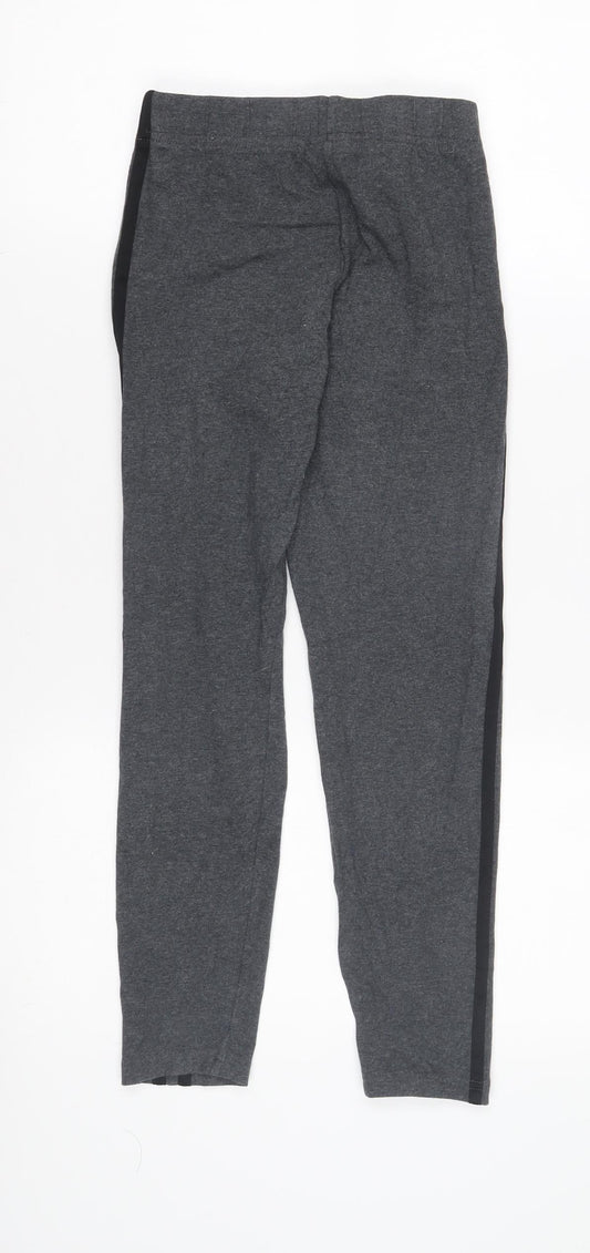 Adidas Boys Grey Track Pants - Comfortable Activewear