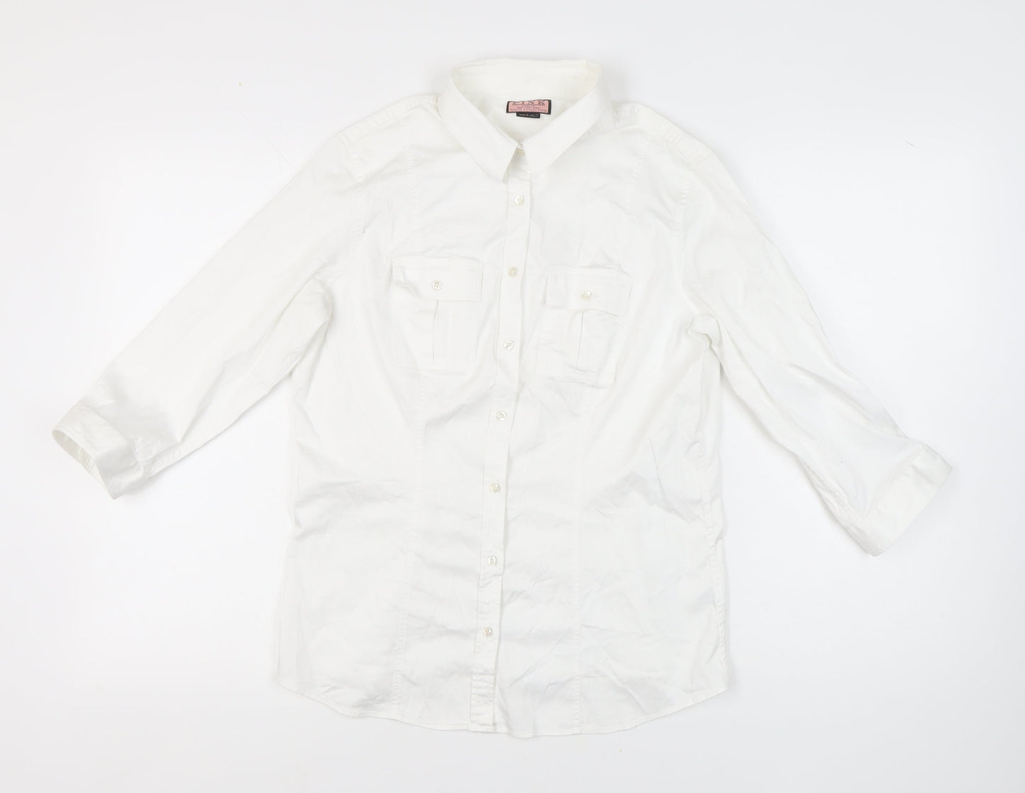 Thomas Pink Women's White Button-Up Shirt
