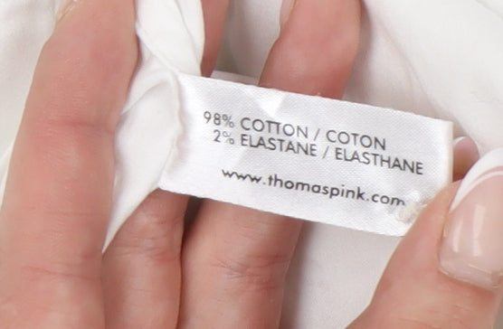 Thomas Pink Women's White Button-Up Shirt