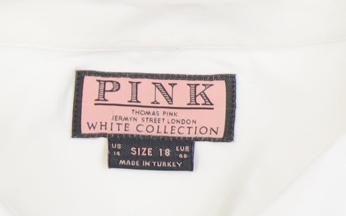 Thomas Pink Women's White Button-Up Shirt