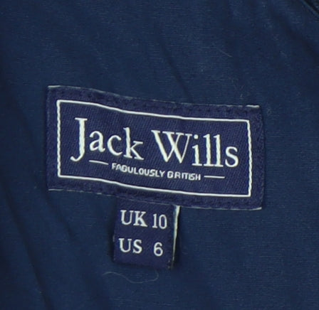 Jack Wills Women's Blue A-Line Dress, UK 10