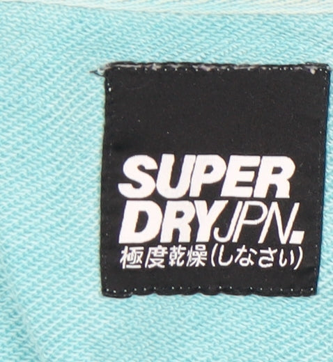 Superdry Blue Men's Pullover Hoodie L