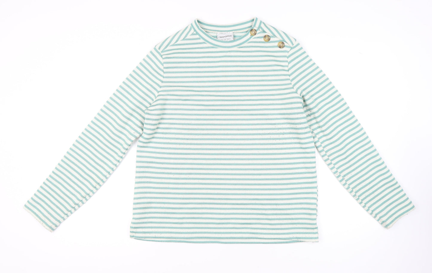 Craghoppers Women's Striped Pullover Sweatshirt, Size 16