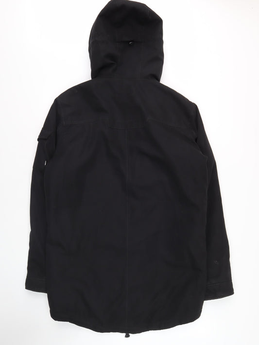 Jack & Jones Men's Black Parka Jacket L